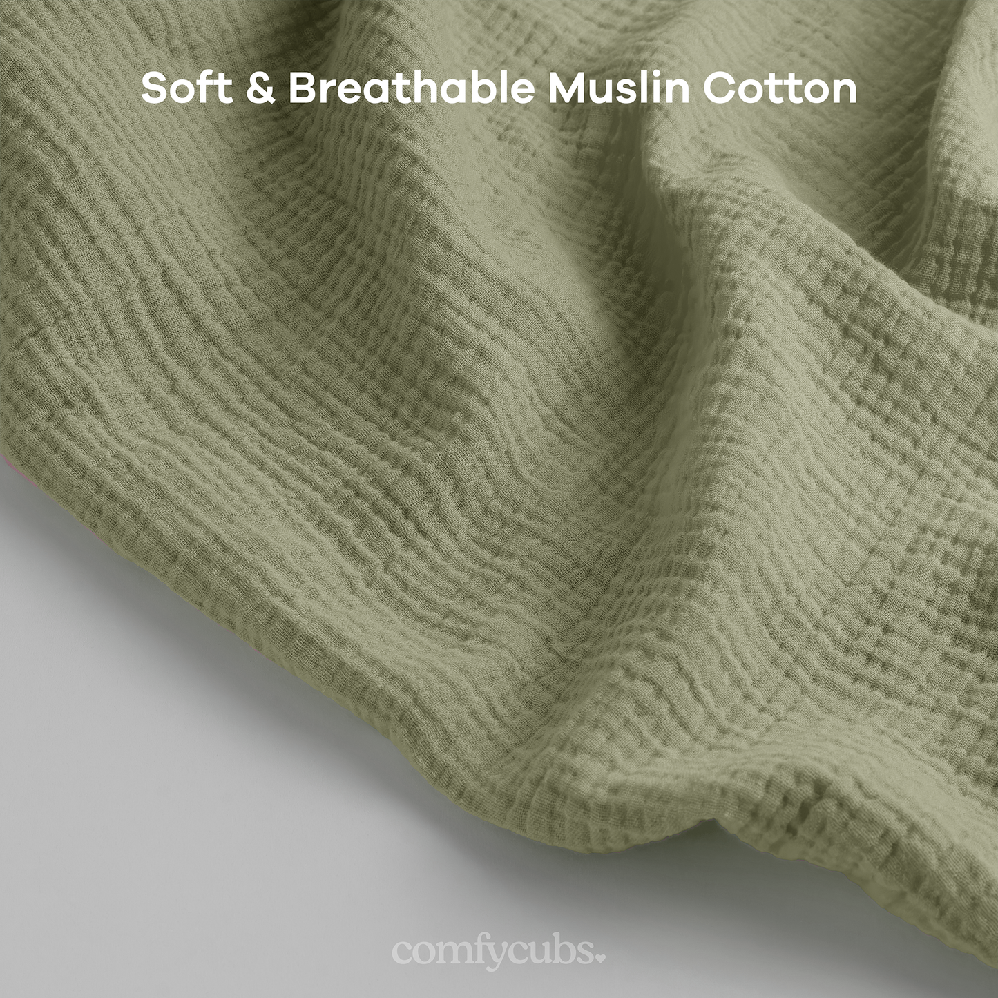 Muslin Nursing Cover in Sage