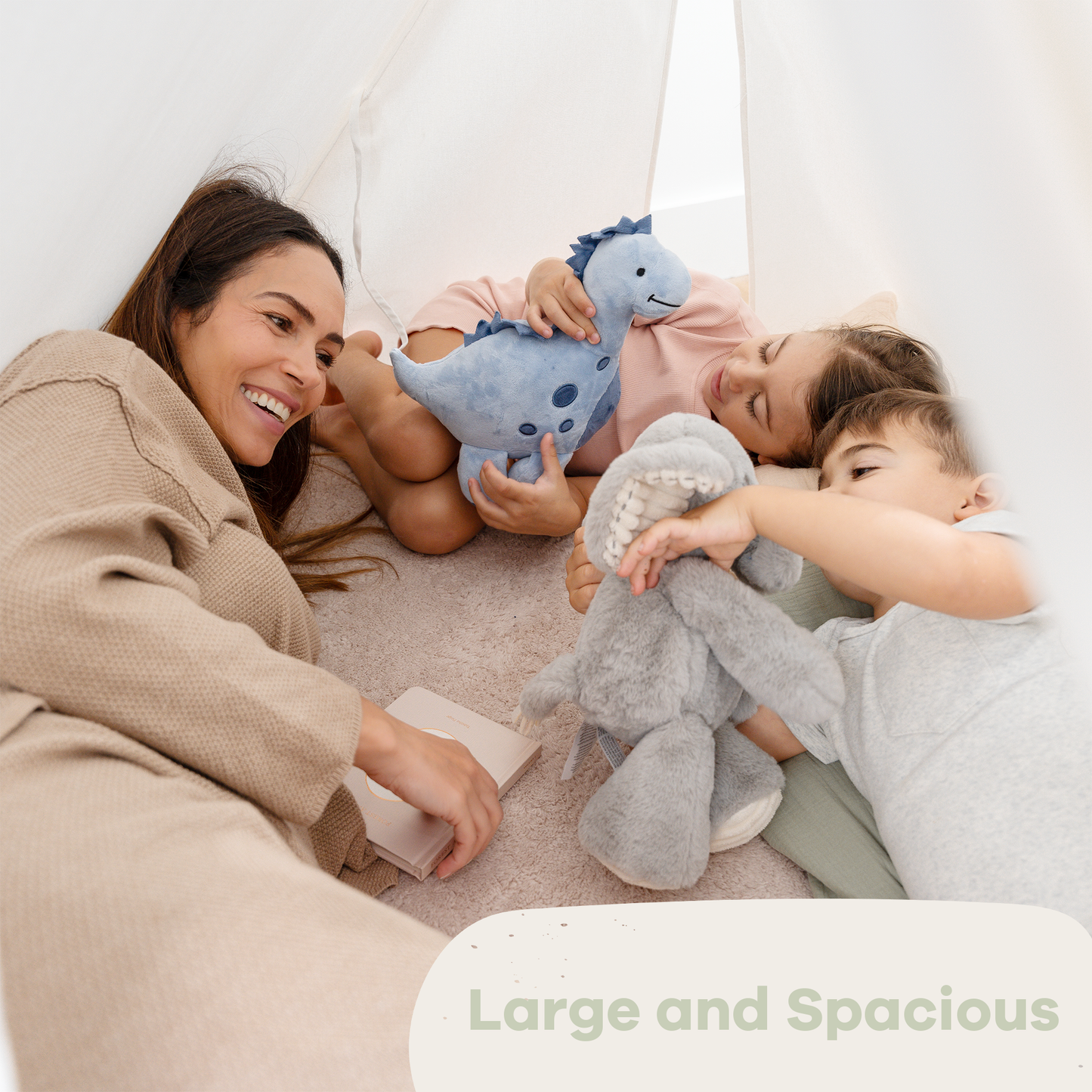 Kids Indoor Play Tent in Sage