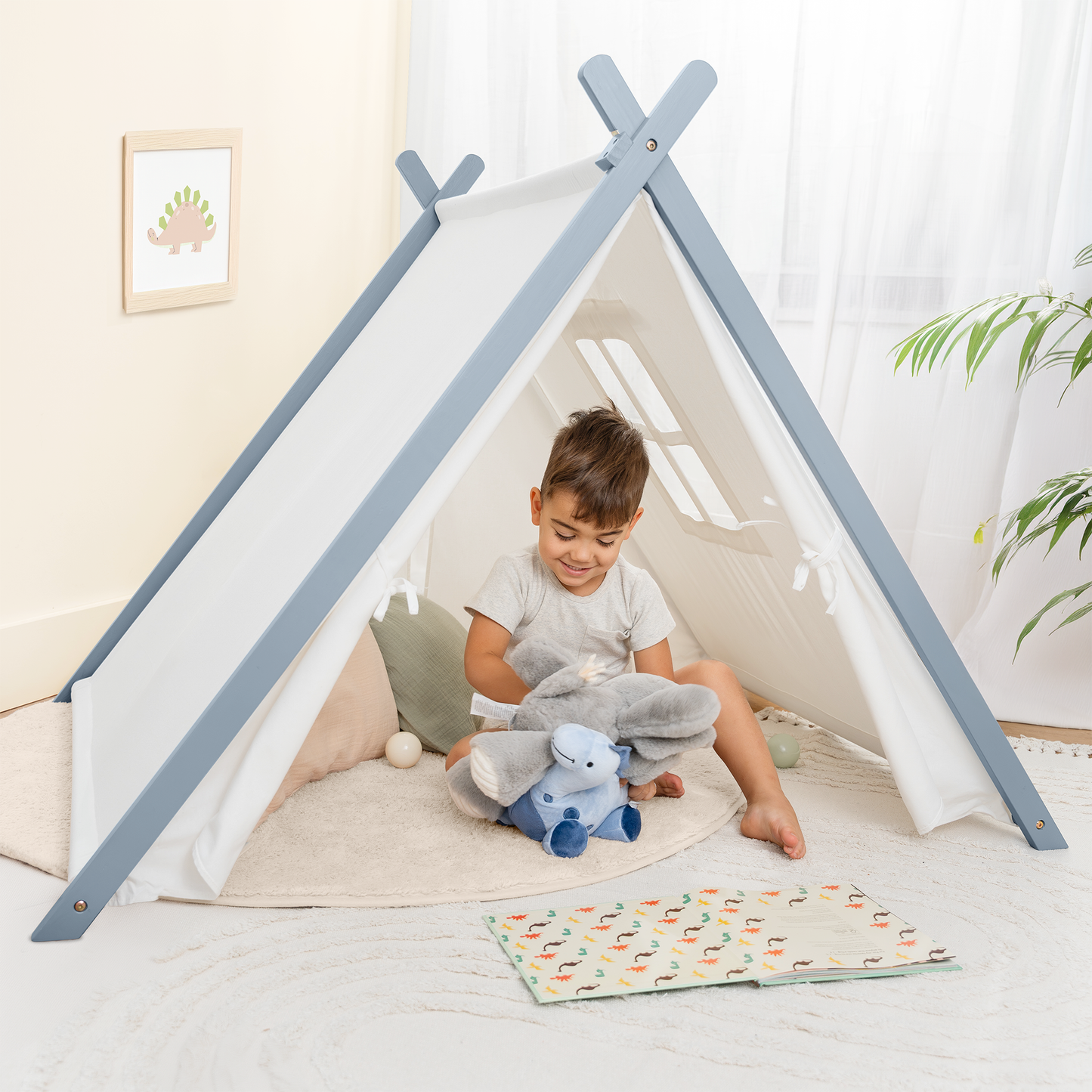 Kids Indoor Play Tent in Pacific Blue