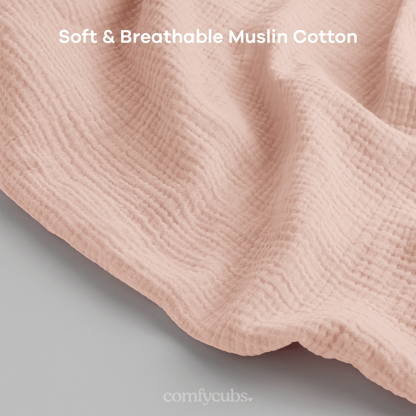 Muslin Nursing Cover in Blush